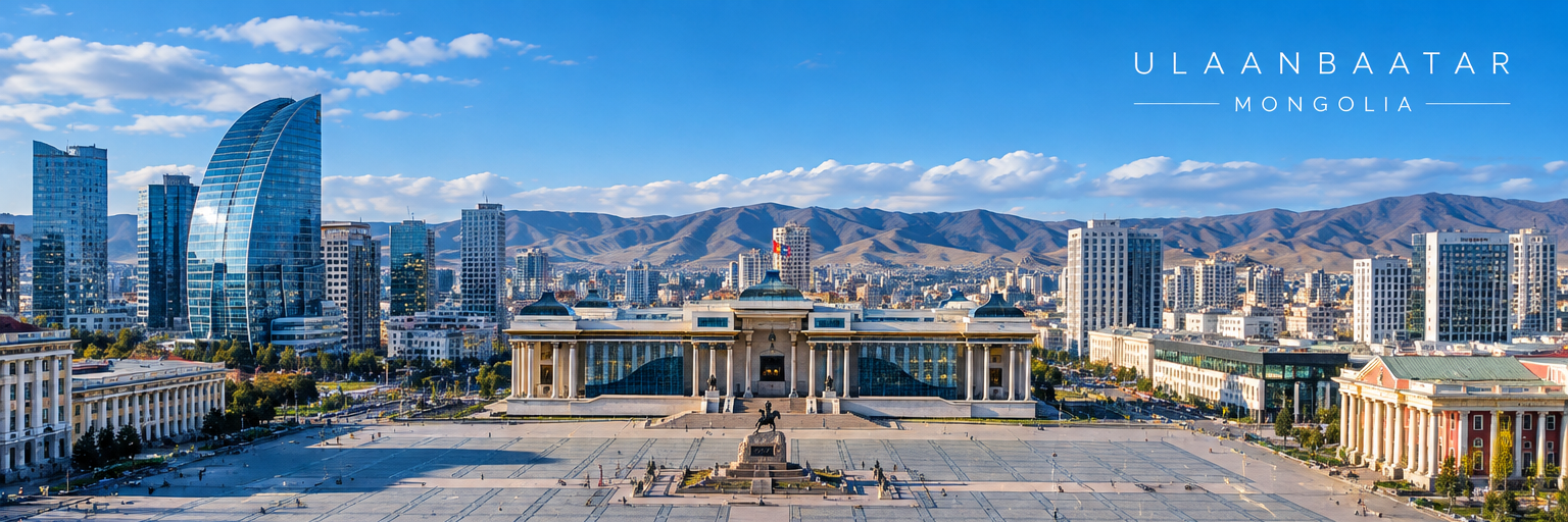Ulaanbaatar city panorama